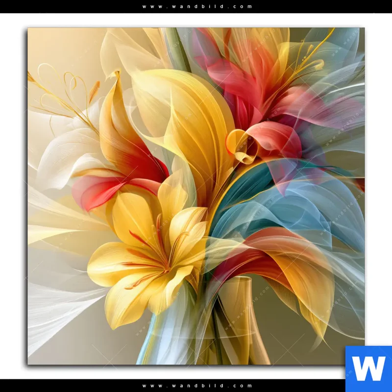Spannbild | Leuchtende Lilienträume | Quadrat