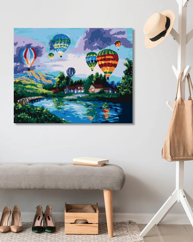Diamond painting - FEUERBALLON