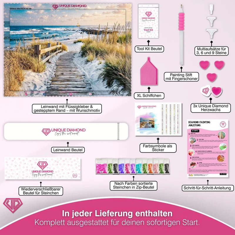 5D Diamond Painting – Der Weg nach Marina Haven