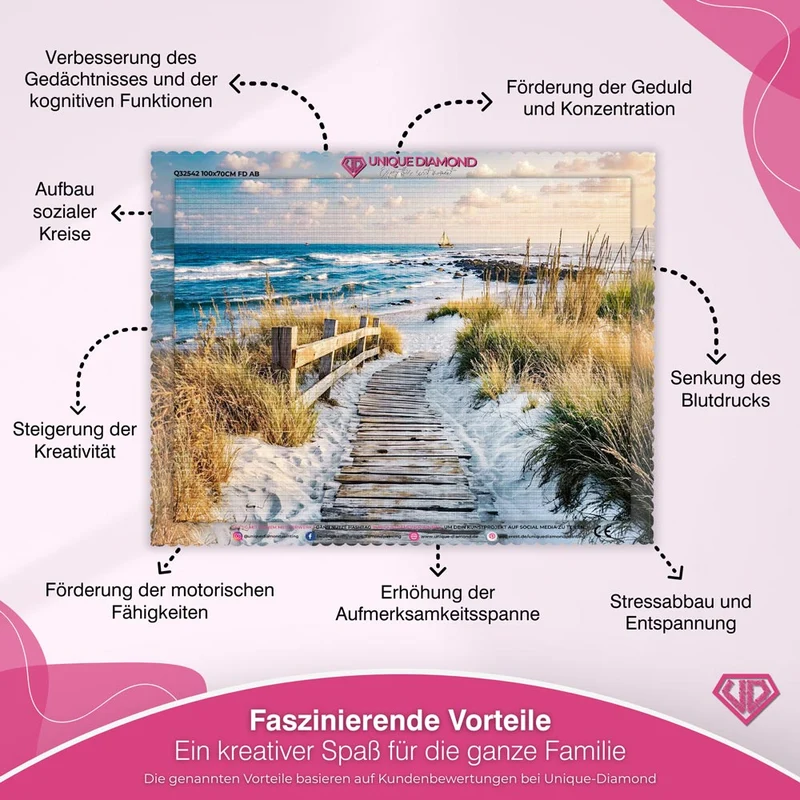 5D Diamond Painting – Der Weg nach Marina Haven