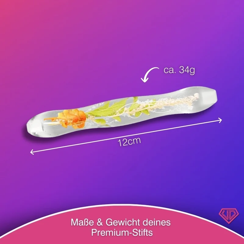 Diamond Painting Ergonomischer Premium-Stift – Golden Herb Bloom