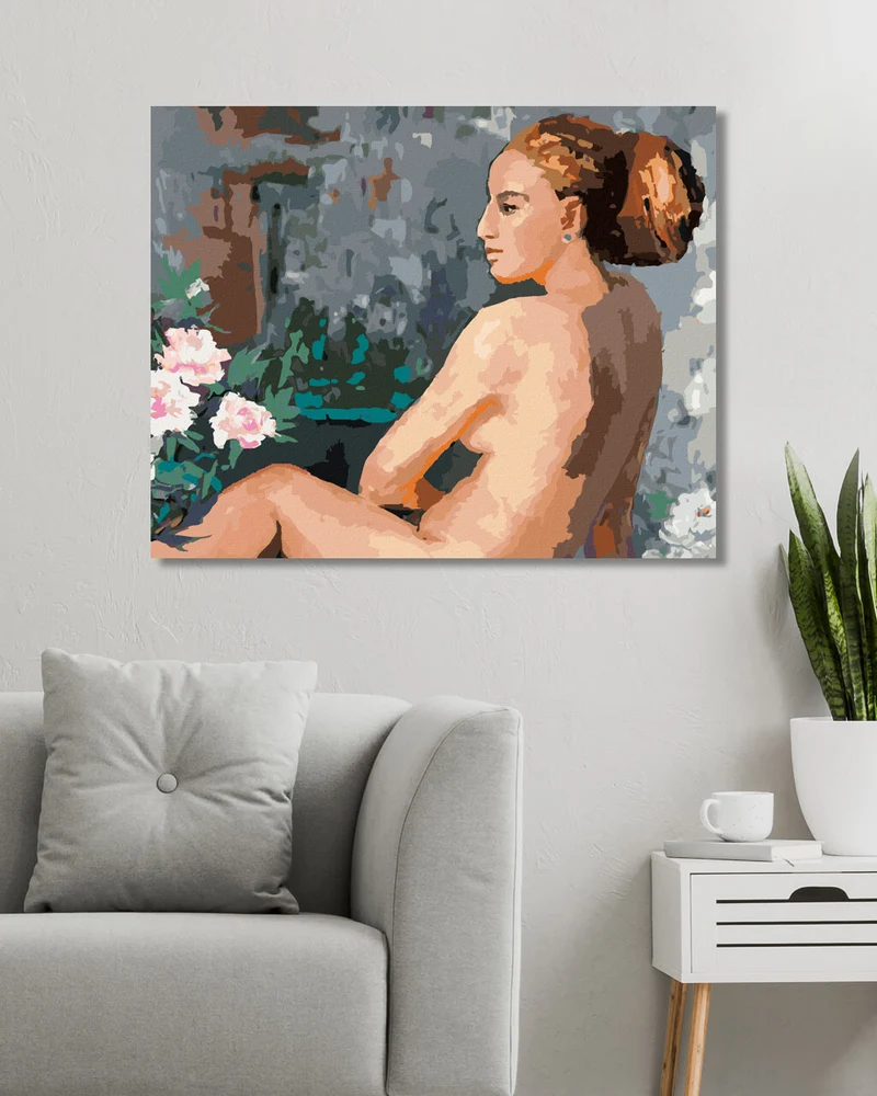Diamond painting - SINNLICHE FRAU