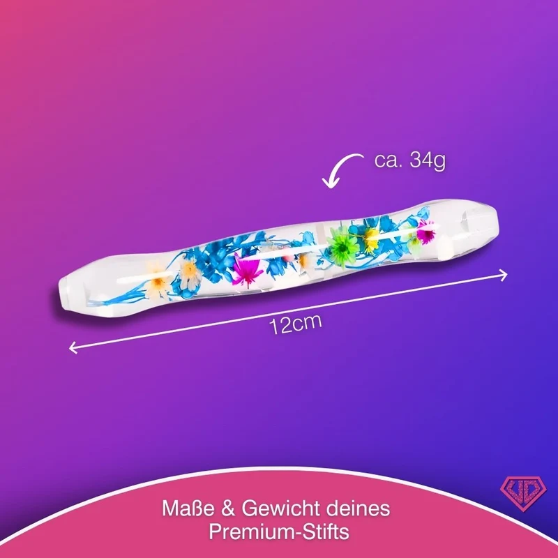 Diamond Painting Ergonomischer Premium-Stift – Blue Blossom