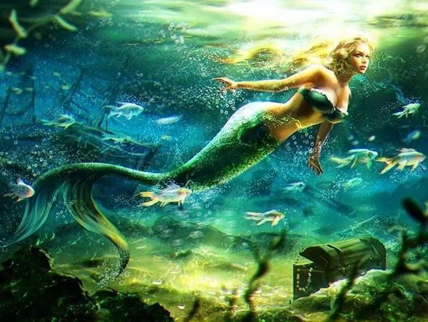Mermaid Swimming PIX-273