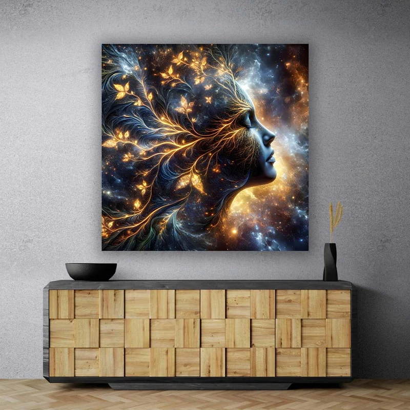 5D Diamond Painting – Lichtgeflüster der Galaxie
