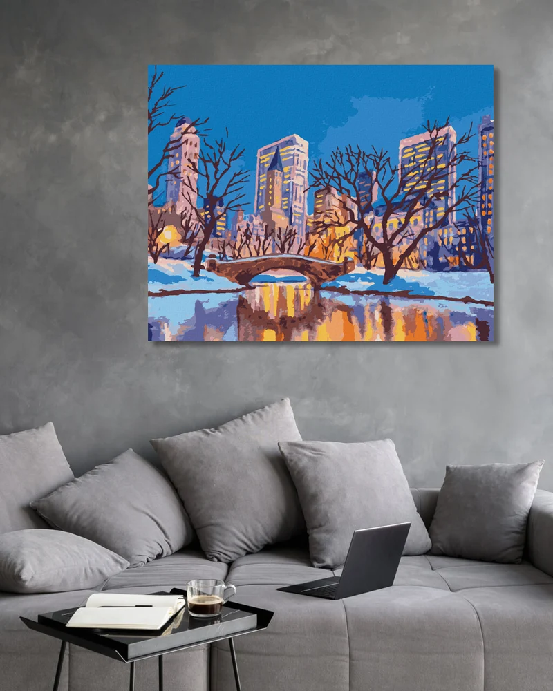 Diamond painting - NEW YORK CENTRAL PARK_II