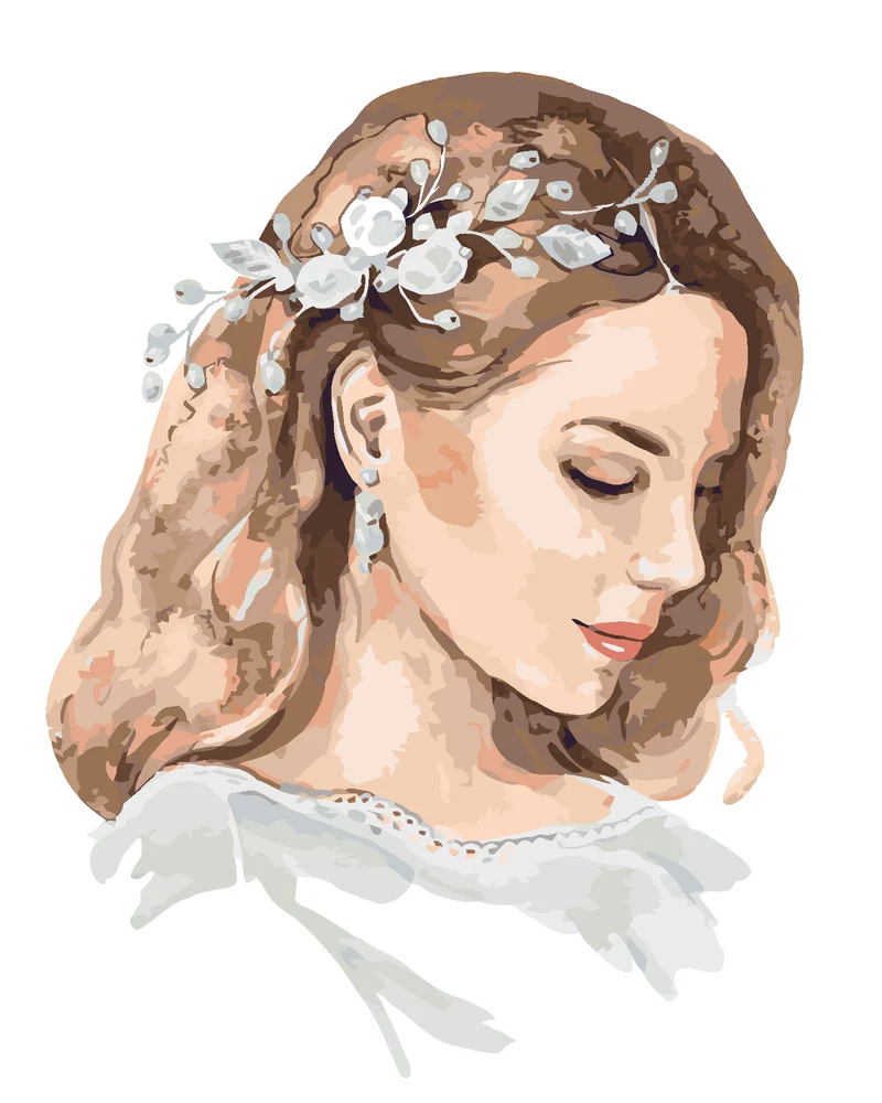 Diamond painting - DIE BRAUT