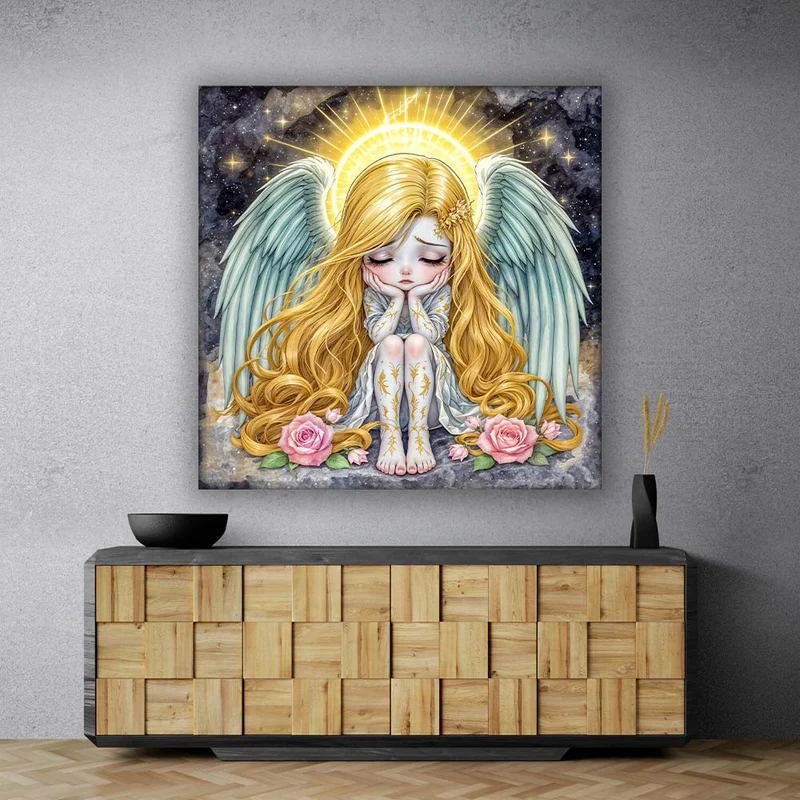 5D Diamond Painting – Liora – Die stille Himmelswächterin