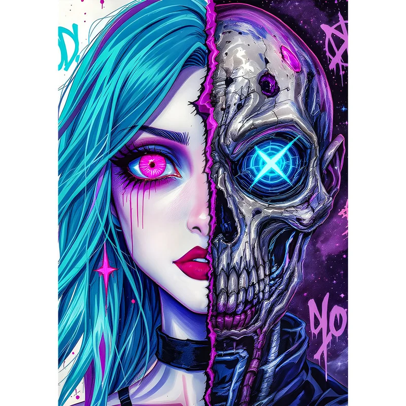 5D Diamond Painting – Nova & Nyx – Zwischen Leben und Leere