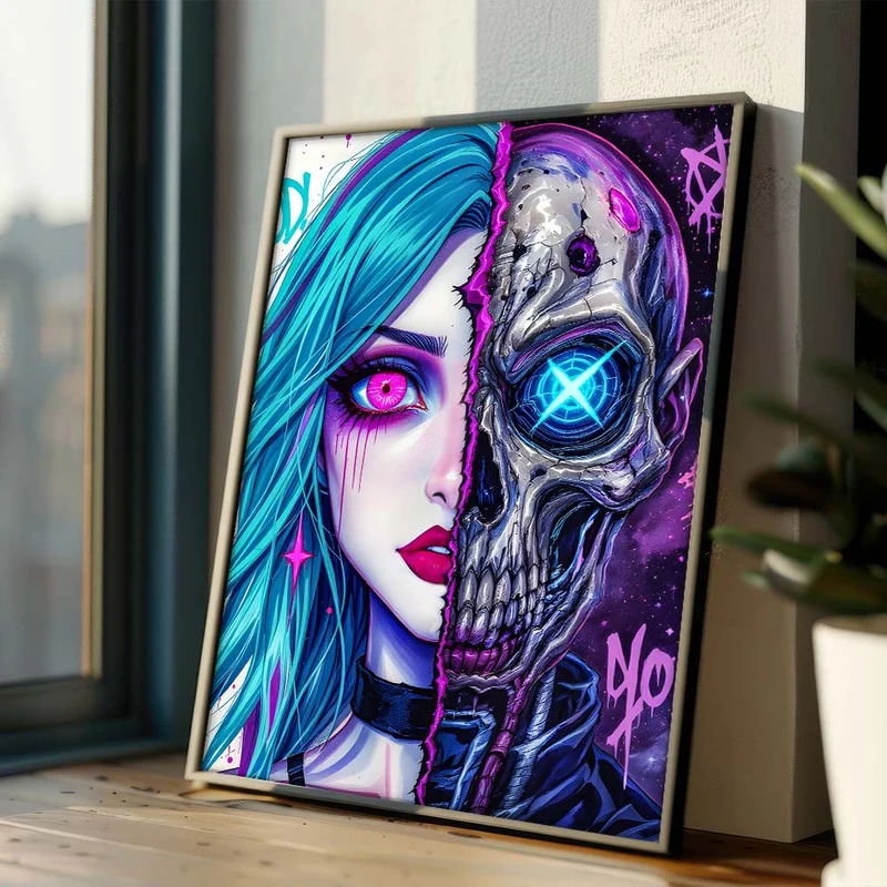 5D Diamond Painting – Nova & Nyx – Zwischen Leben und Leere