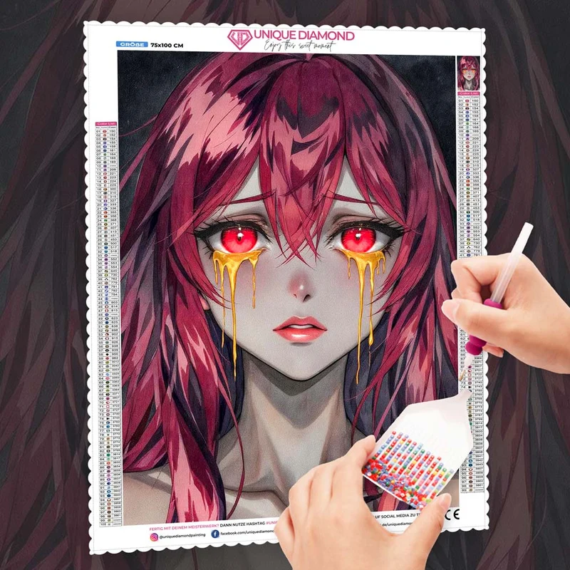 5D Diamond Painting – Aurea – Tränen aus Licht