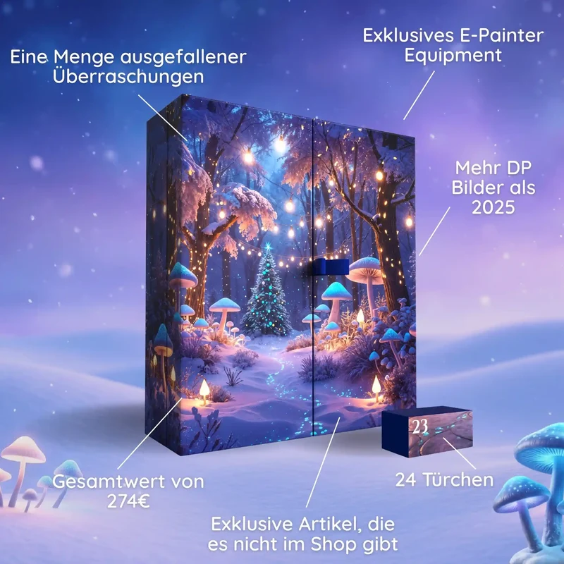 Diamond Painting Adventskalender 2026 - Limited Edition (Vorverkauf)