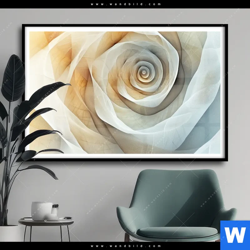 Poster | Spirale der Leichtigkeit | Querformat