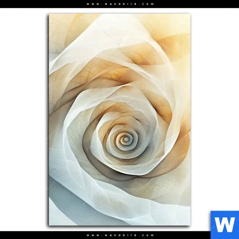 Poster | Spirale der Leichtigkeit | Hochformat