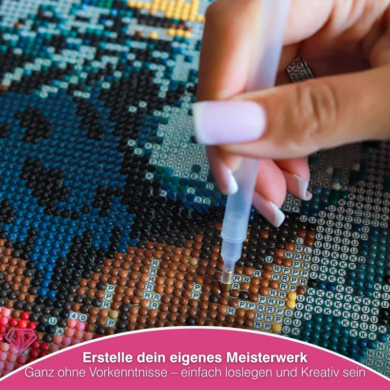 5D Diamond Painting – Selene – Die Mondrosen-Fee