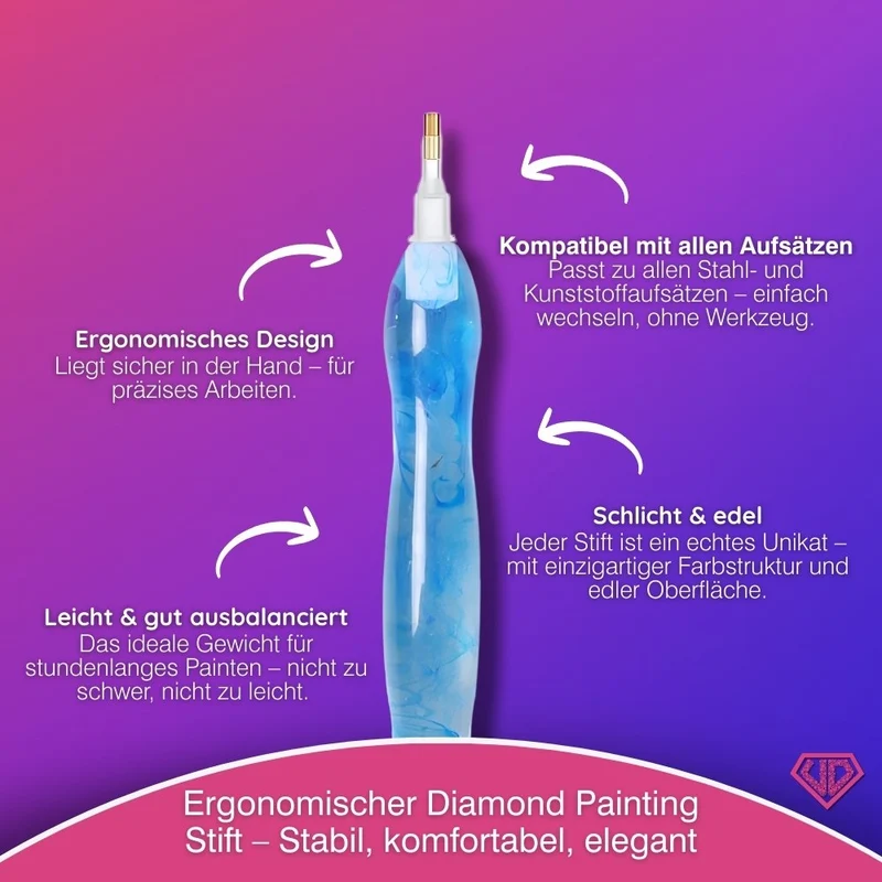 Diamond Painting Ergonomischer Premium-Stift – Cloudy Sky
