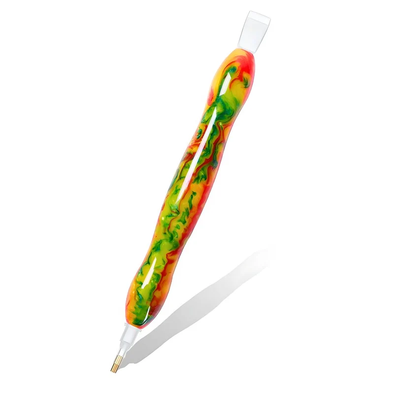 Diamond Painting Ergonomischer Premium-Stift – Fire & Lime