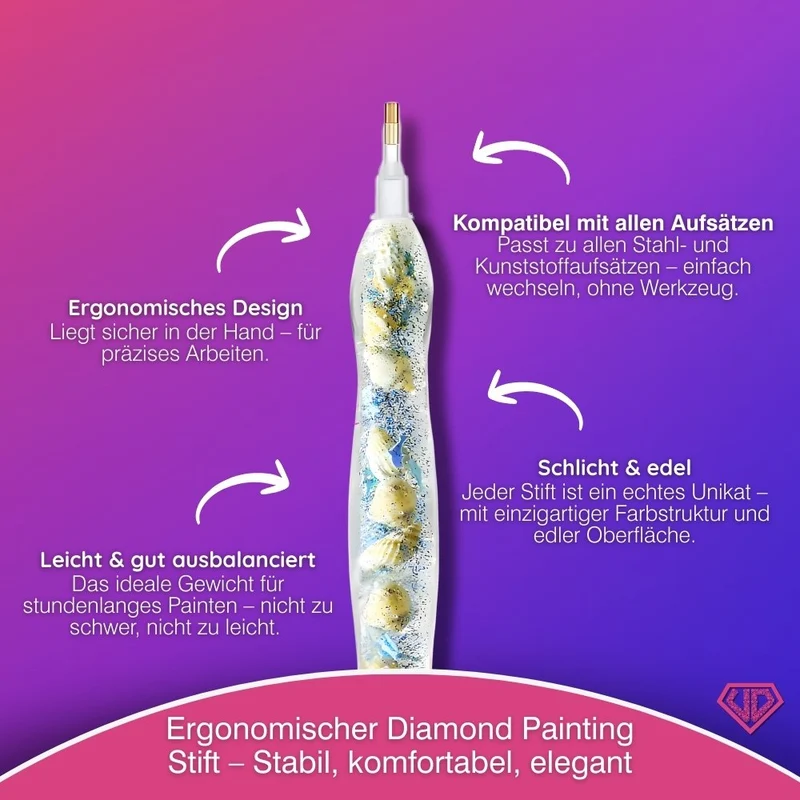 Diamond Painting Ergonomischer Premium-Stift – Ocean Breeze