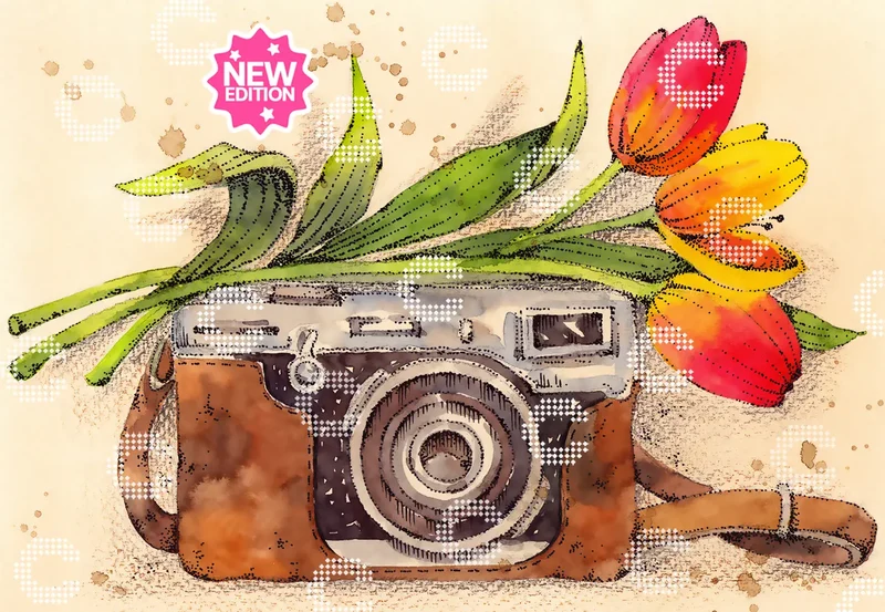 Diamond Painting - Anna Petunova - Nostalgic Camera