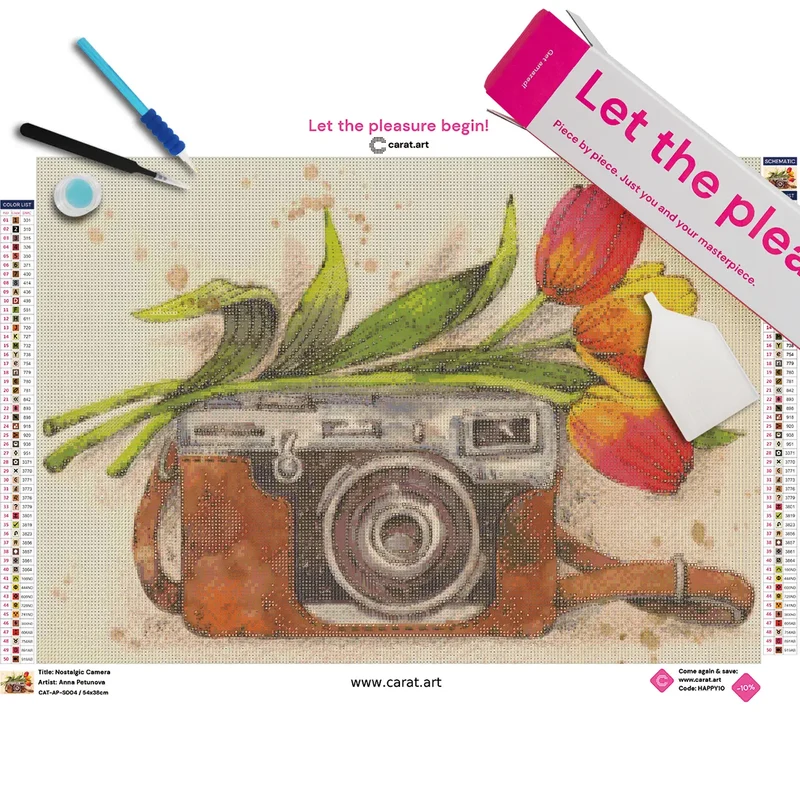 Diamond Painting - Anna Petunova - Nostalgic Camera