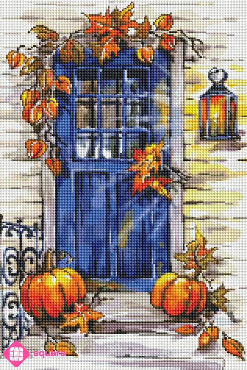 Diamond Painting - Anna Petunova - Autumn door