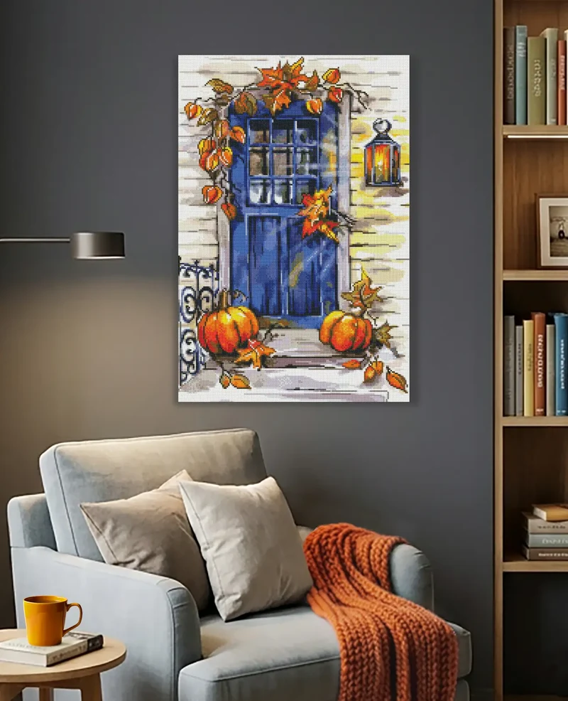 Diamond Painting - Anna Petunova - Autumn door