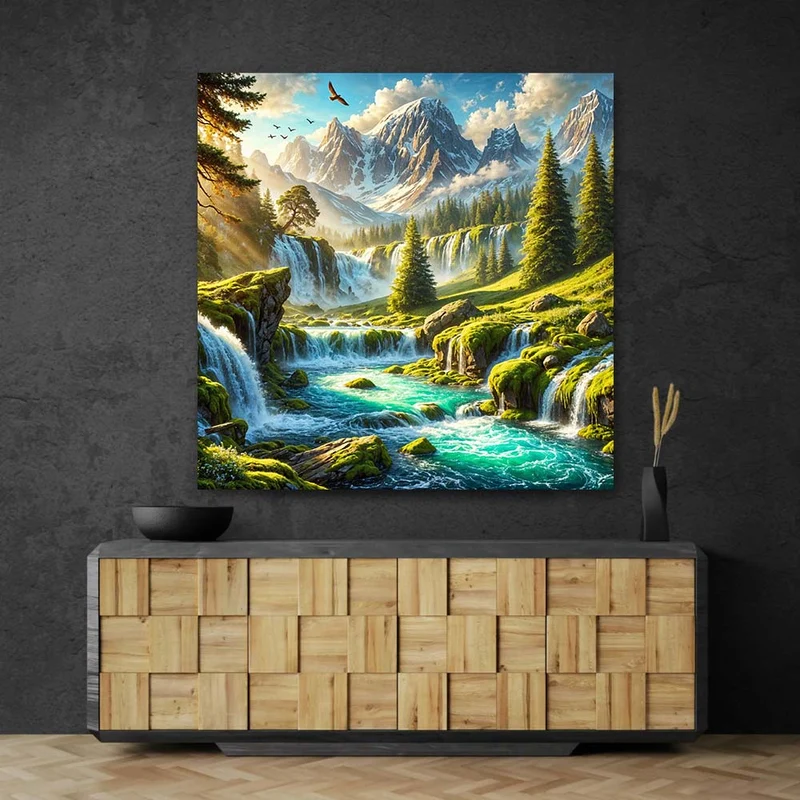 5D Diamond Painting – Das Lied der Smaragdwasser