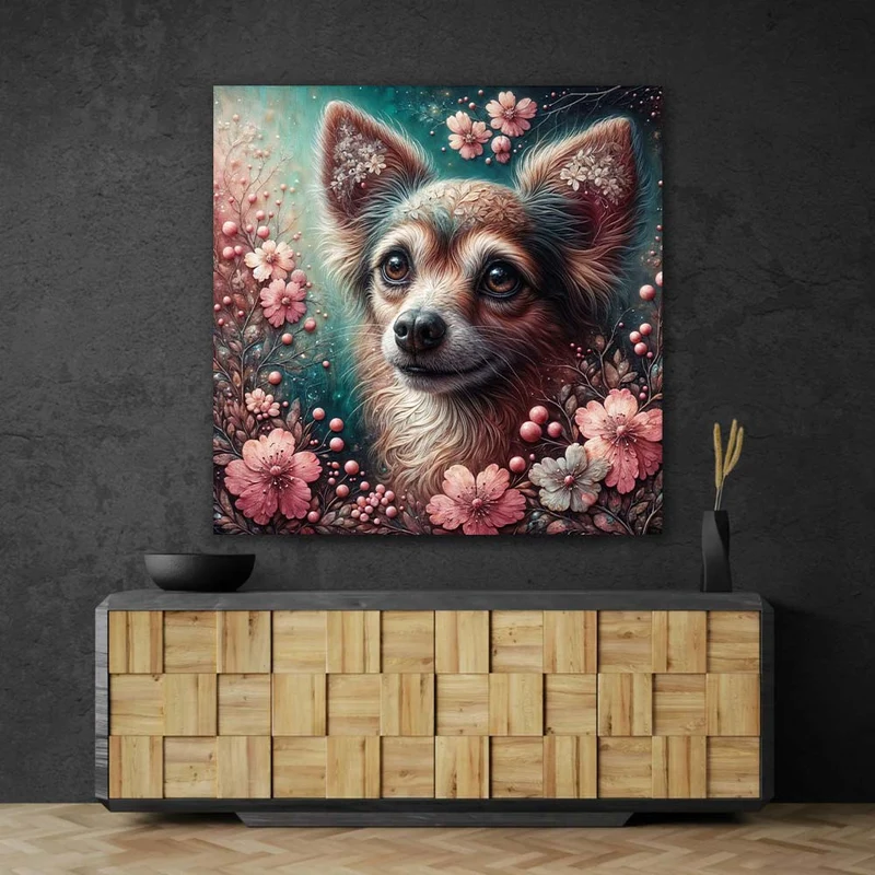 5D Diamond Painting – Blütenzauber mit Bella