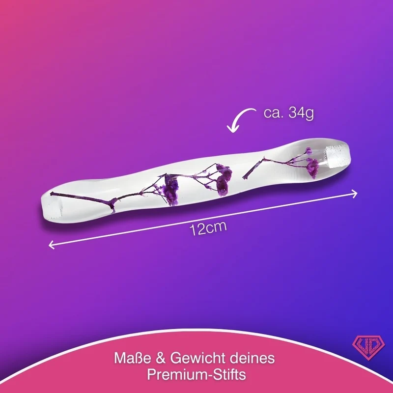 Diamond Painting Ergonomischer Premium-Stift – Violet Blossom