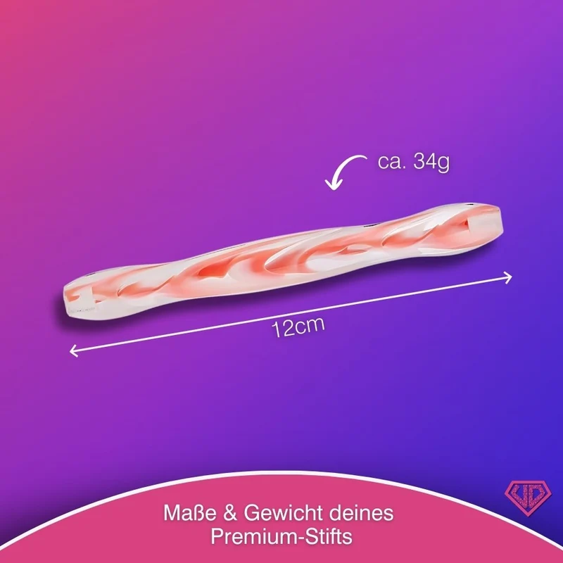 Diamond Painting Ergonomischer Premium-Stift – Strawberry Swirl