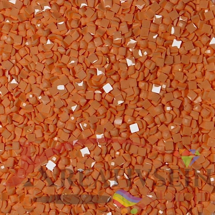 DMC 3341 Apricot - eckige Steine - Diamond Painting