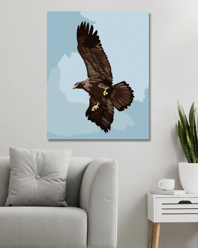 Diamond painting - ADLER (D. RUSTY RUST)