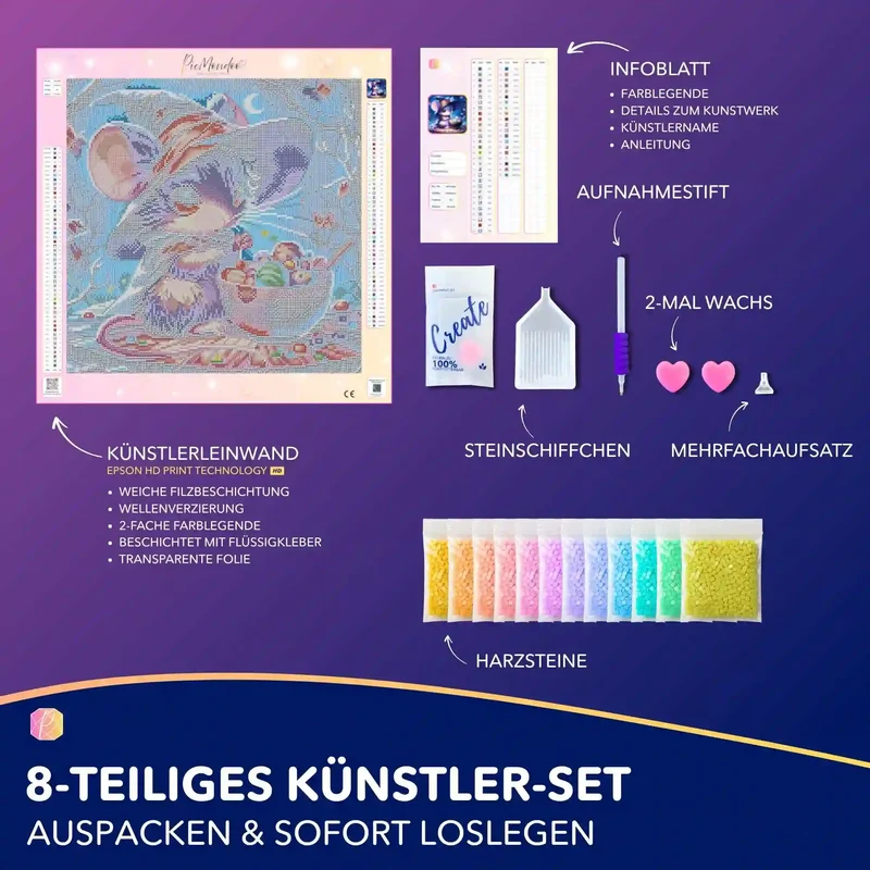 Diamond Painting - Mondflausch