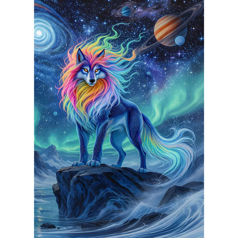 5D Diamond Painting – Auris Wächter der Galaxien
