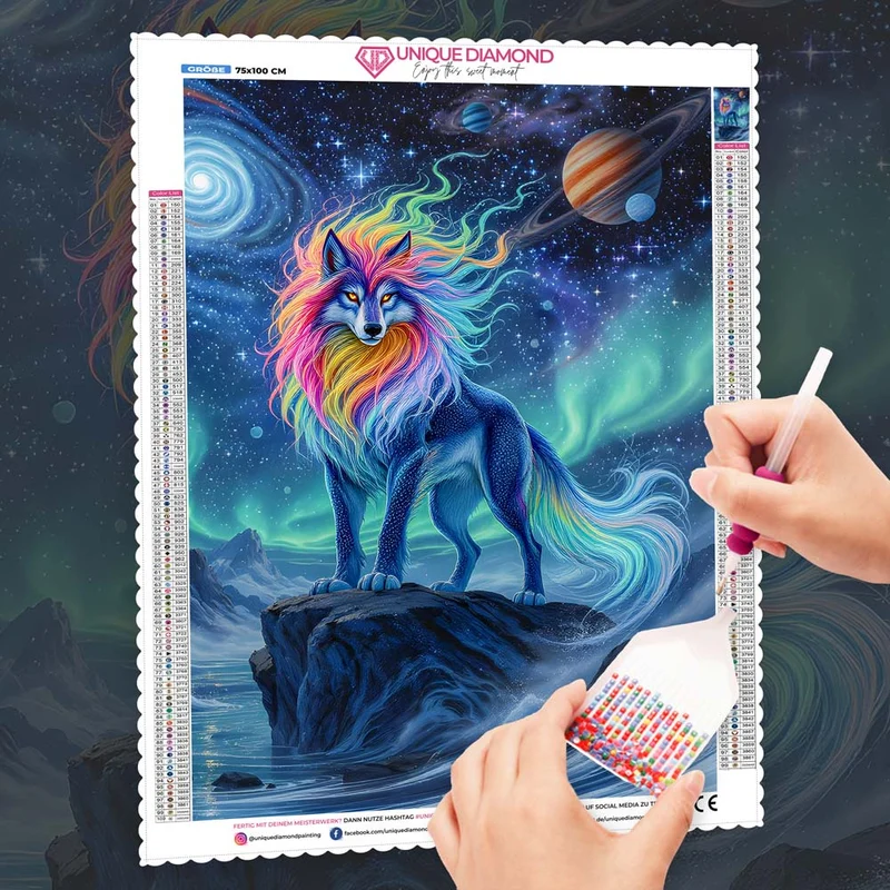 5D Diamond Painting – Auris Wächter der Galaxien