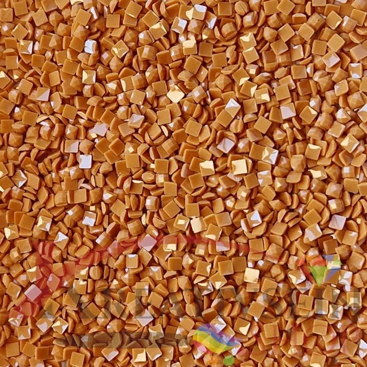 DMC 976 Golden Brown MED - eckige Steine - Diamond Painting