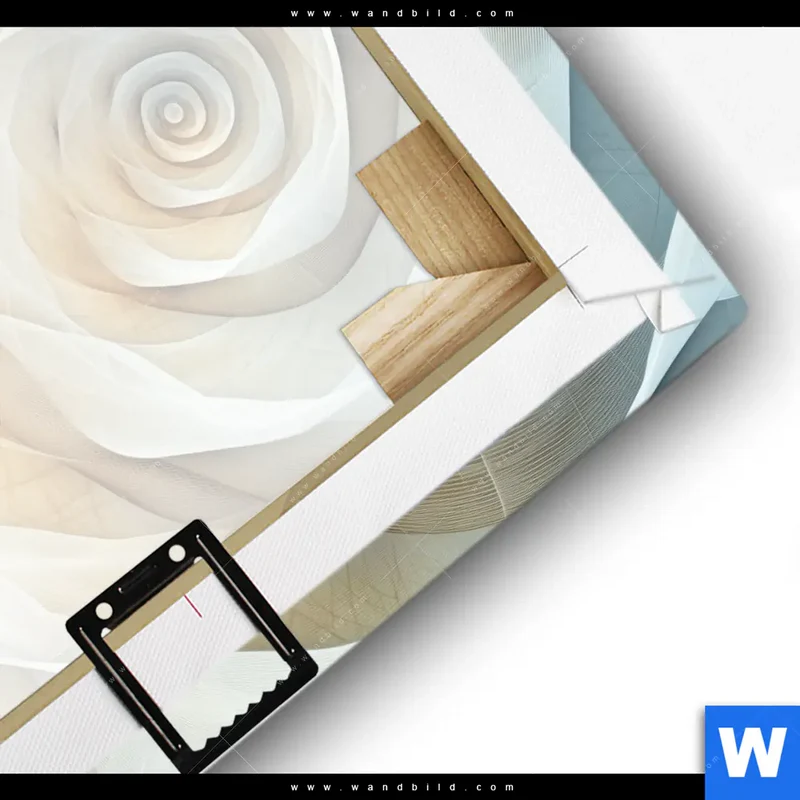 Leinwandbild | Spirale der Leichtigkeit | Quadrat