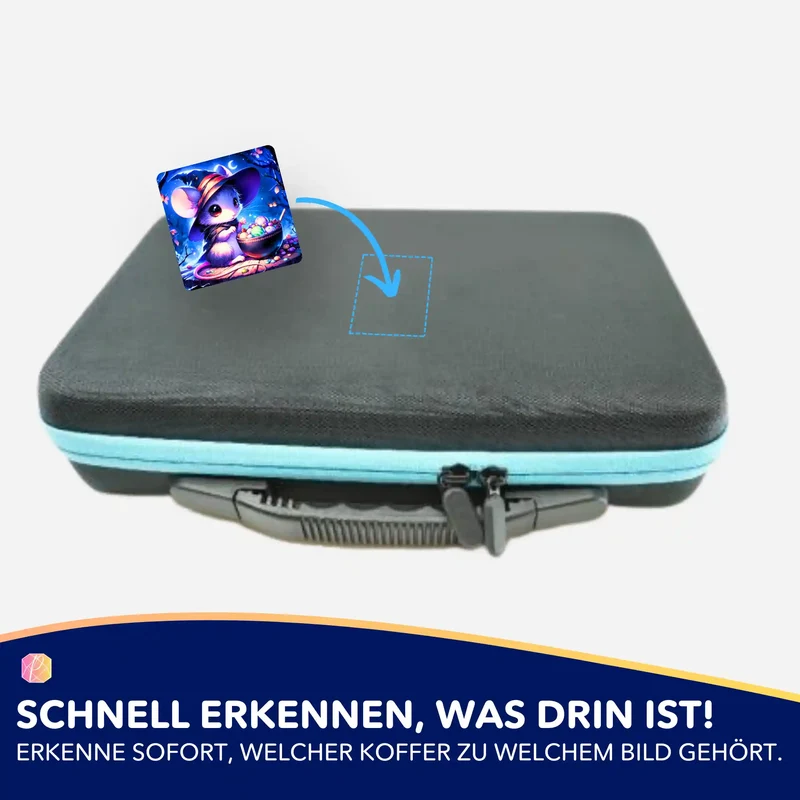 Aufkleber 5er-Set - Mondflausch