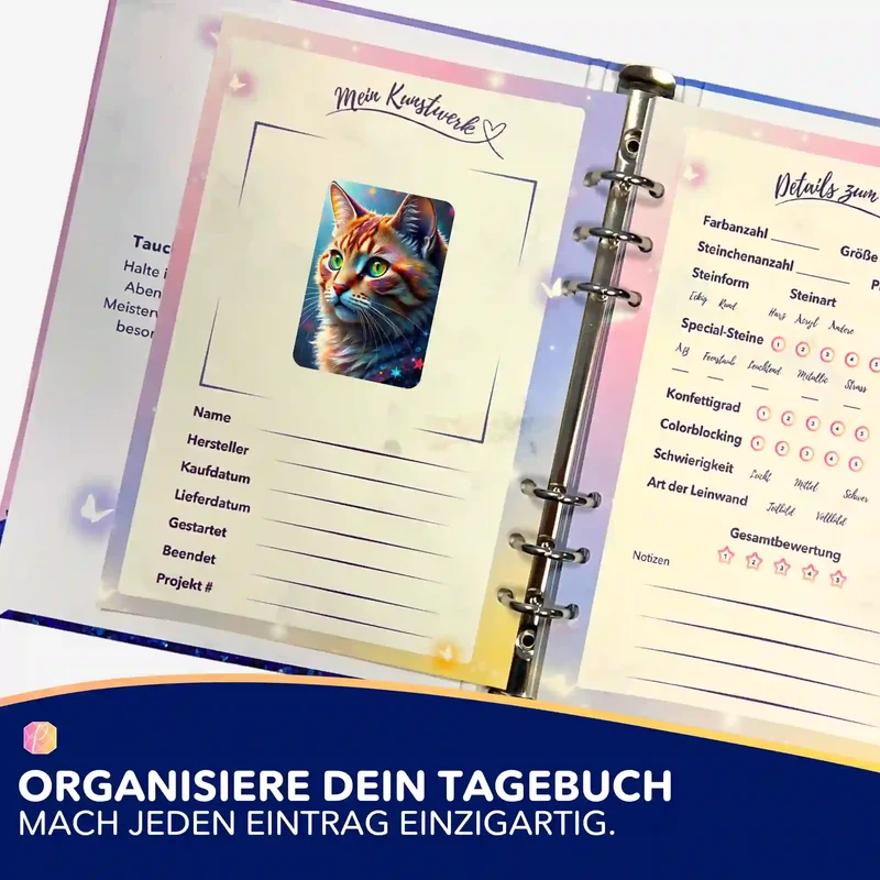 Aufkleber 5er-Set - Sternenpfote