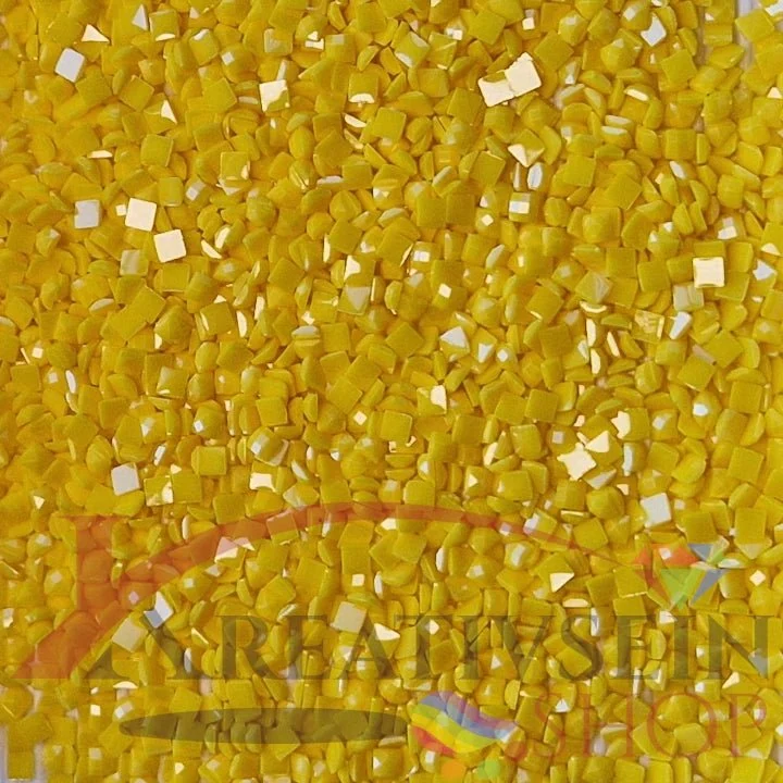 DMC 973 Canary BRIGHT - eckige Steine - Diamond Painting
