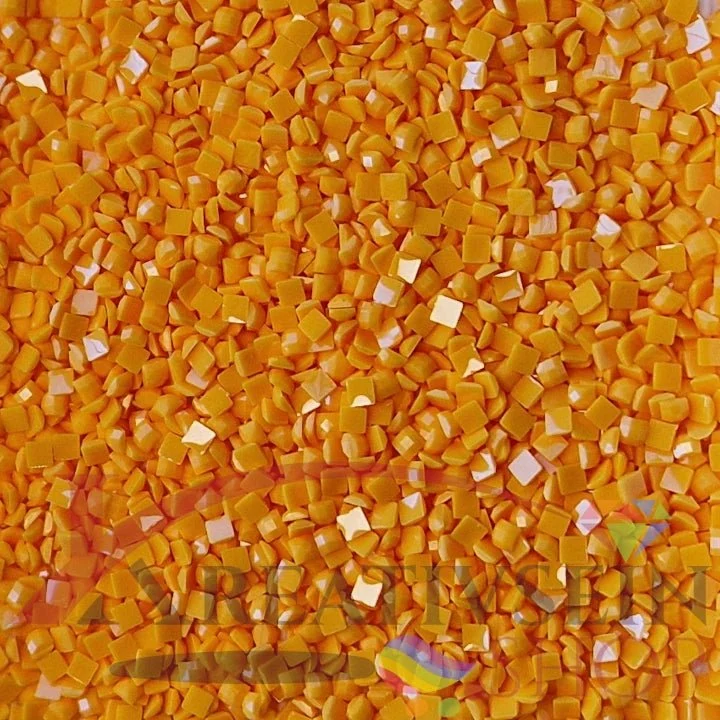 DMC 972 Canary DEEP - eckige Steine - Diamond Painting