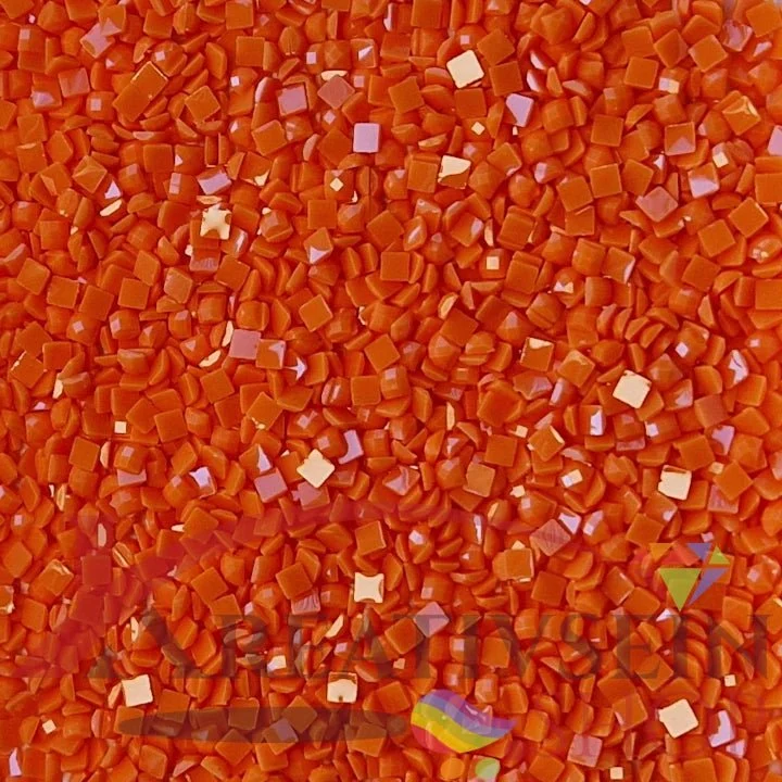 DMC 970 Pumpkin LT - eckige Steine - Diamond Painting