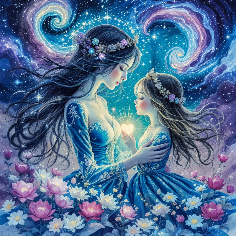 5D Diamond Painting – Stella & Luna Licht der Ewigkeit
