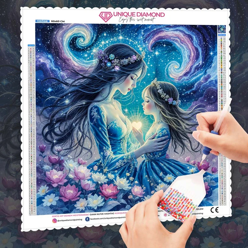 5D Diamond Painting – Stella & Luna Licht der Ewigkeit