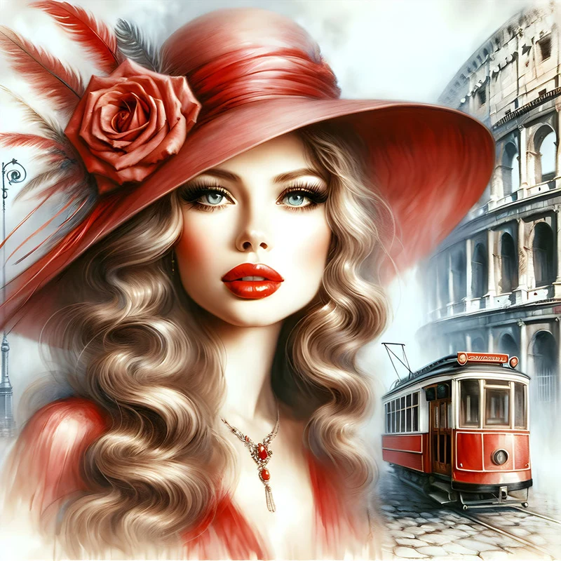5D Diamond Painting – Lady Venezia