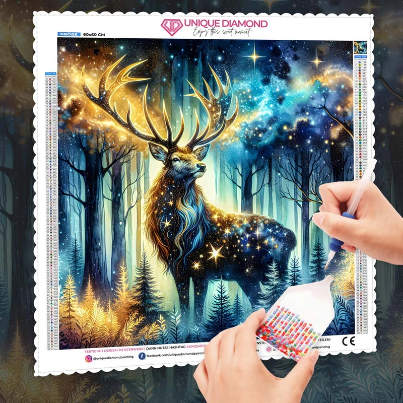 5D Diamond Painting – Wächter der Sternennacht