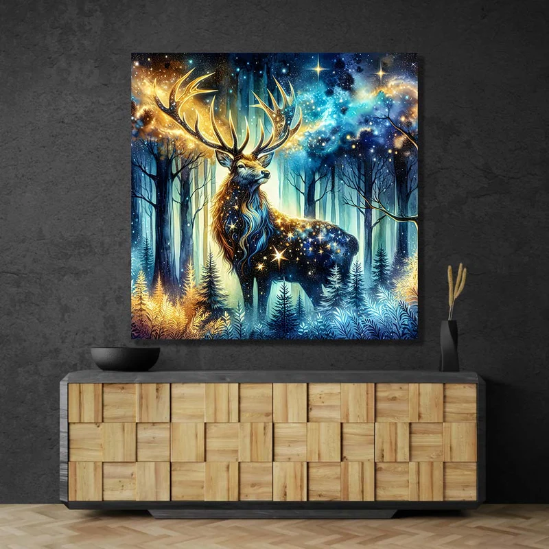 5D Diamond Painting – Wächter der Sternennacht