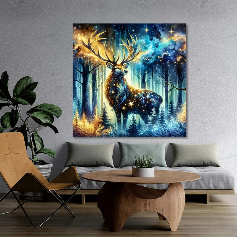 5D Diamond Painting – Wächter der Sternennacht