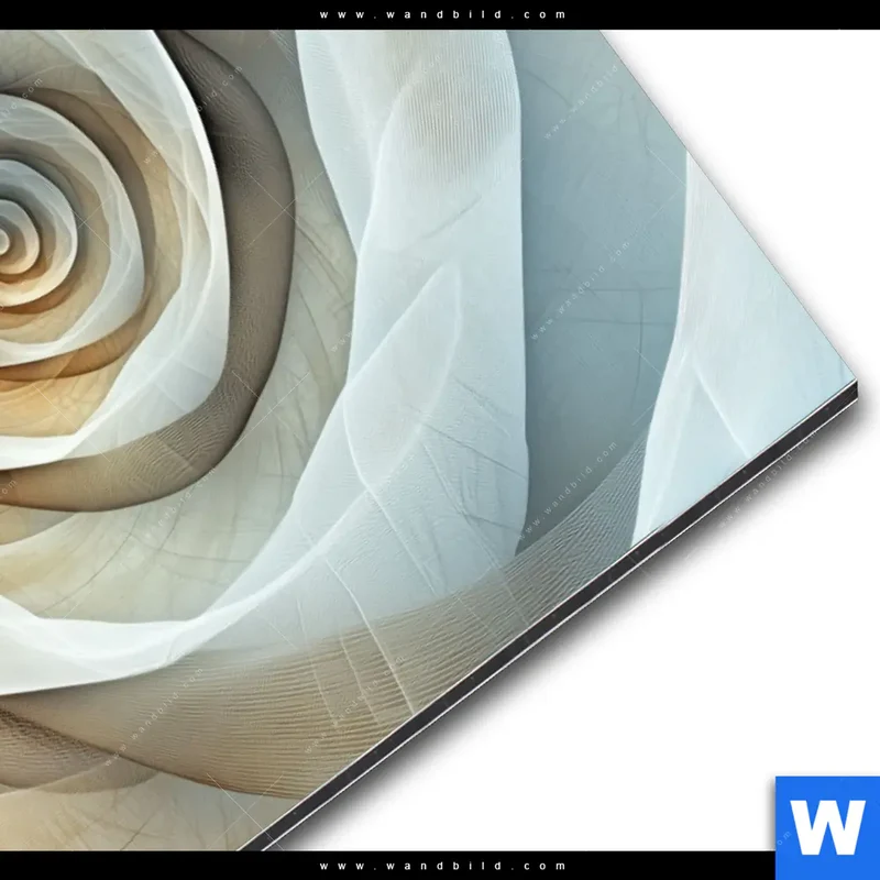 Alu-Dibond Bild | Spirale der Leichtigkeit | Querformat