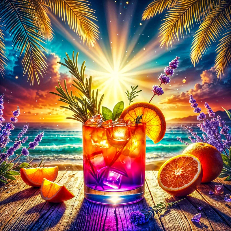 5D Diamond Painting – Sunset Spritz